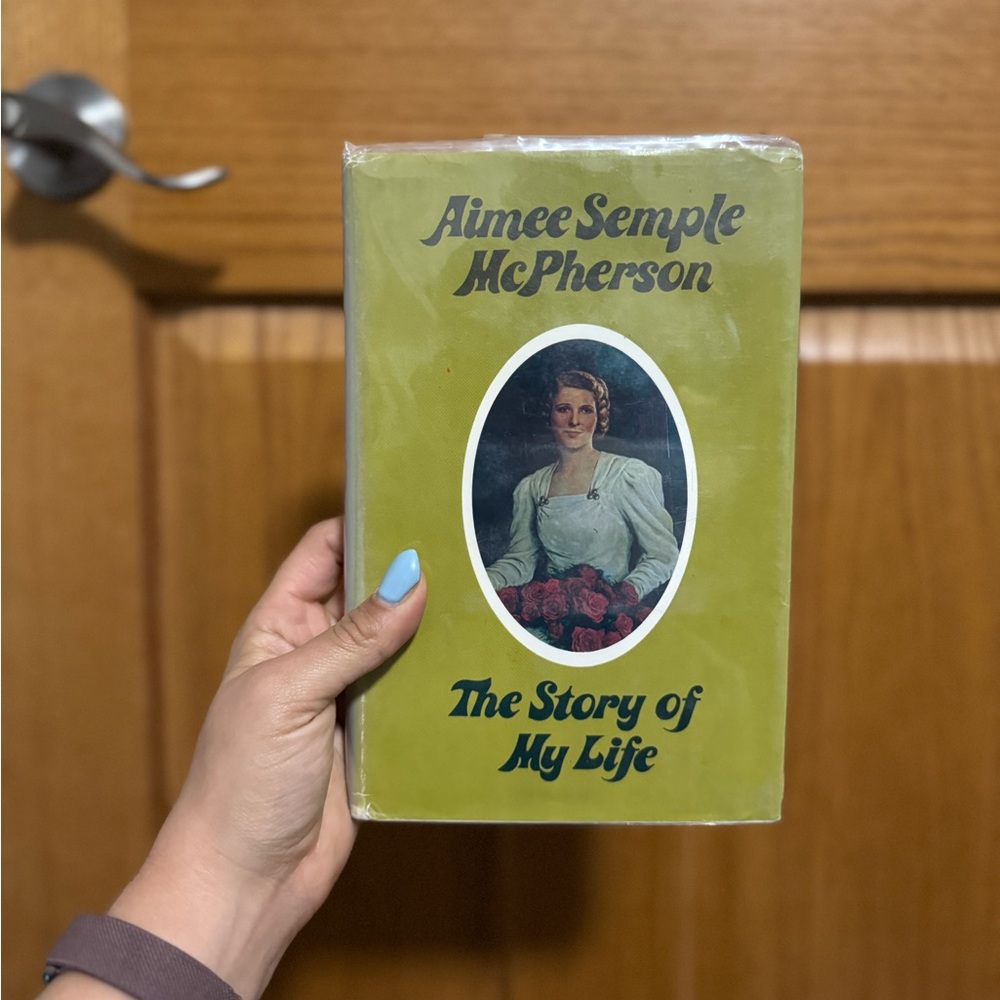 The Story of My Life - Aimee Semple McPherson (1973 Hardcover)